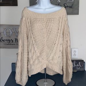 Bell Sleeve Sweater